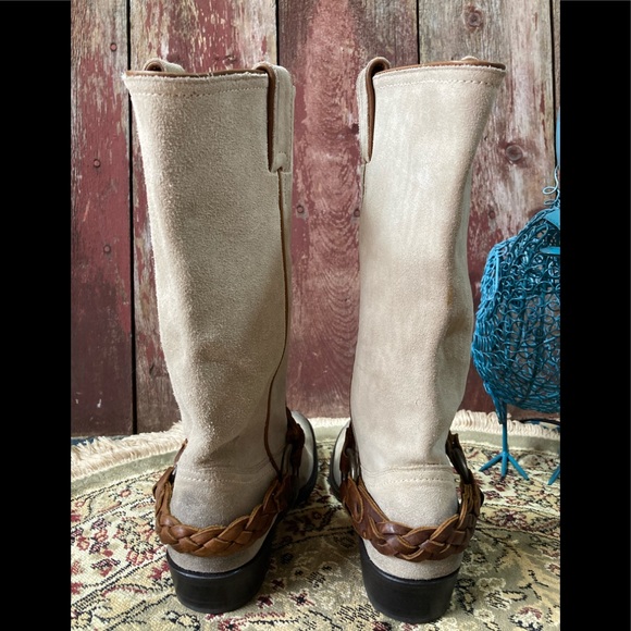 🌺 Frye Billy Braided Harness Boots - Picture 7 of 13